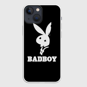 Чехол для iPhone 13 mini с принтом BAD BOY (секси) в Белгороде,  |  | bad boy | erotic | love | playboy | заяц | кролик | любовь | плейбой | прикол | смешной | страсть | ххх | шутка | юмор
