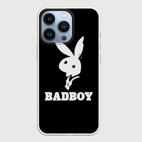 Чехол для iPhone 13 Pro с принтом BAD BOY (секси) в Белгороде,  |  | Тематика изображения на принте: bad boy | erotic | love | playboy | заяц | кролик | любовь | плейбой | прикол | смешной | страсть | ххх | шутка | юмор