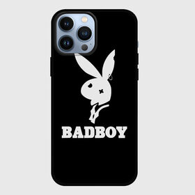 Чехол для iPhone 13 Pro Max с принтом BAD BOY (секси) в Белгороде,  |  | bad boy | erotic | love | playboy | заяц | кролик | любовь | плейбой | прикол | смешной | страсть | ххх | шутка | юмор
