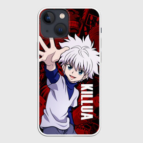 Чехол для iPhone 13 mini с принтом Киллуа Золдик, Охотник x Охотник в Белгороде,  |  | anime | hunter x hunter | killua | kilua | zoldyck | аниме | золдик | килуа | охотник | охотник х охотник | хантер | хантер х хантер