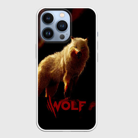 Чехол для iPhone 13 Pro с принтом Красный волк. в Белгороде,  |  | wolf | wolfs | волк | волки | волчара | животные | звери | лес | природа