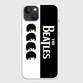 Чехол для iPhone 13 с принтом The Beatles черно   белый партер в Белгороде,  |  | beatles | the beatles | бителз | бителс | битлз | битлс | битлы | группа | джон леннон | джордж харрисон | жуки | зе | ливерпульская четвёрка | мерсибит | пол маккартни | поп | ринго старр | рок