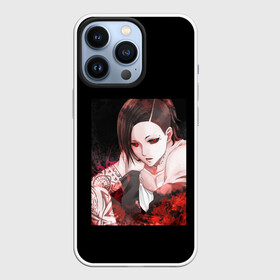 Чехол для iPhone 13 Pro с принтом Ghoul Ута в Белгороде,  |  | Тематика изображения на принте: dead inside | ghoul | глаз | глаза | гули | гуль | дед инсайд | красный глаз | токийский гуль | чёрный глаз