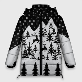 Женская зимняя куртка Oversize с принтом Северные Олени в Горах в Белгороде, верх — 100% полиэстер; подкладка — 100% полиэстер; утеплитель — 100% полиэстер | длина ниже бедра, силуэт Оверсайз. Есть воротник-стойка, отстегивающийся капюшон и ветрозащитная планка. 

Боковые карманы с листочкой на кнопках и внутренний карман на молнии | christmas | merry christmas | santa claus | дед мороз | ёлка | новогодние олени | новый год | оленёнок бэмби | оленёнок рудольф | орнамент | с новым годом | сантаклаус | свитер с оленями | северный олень | снегурочка