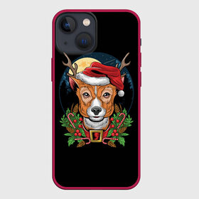 Чехол для iPhone 13 mini с принтом Рождественский Оленёнок в Белгороде,  |  | christmas | merry christmas | santa claus | дед мороз | ёлка | новогодние олени | новый год | оленёнок бэмби | оленёнок рудольф | с новым годом | сантаклаус | свитер с оленями | северный олень | снегурочка | снежинки