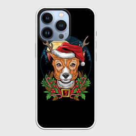 Чехол для iPhone 13 Pro с принтом Рождественский Оленёнок в Белгороде,  |  | christmas | merry christmas | santa claus | дед мороз | ёлка | новогодние олени | новый год | оленёнок бэмби | оленёнок рудольф | с новым годом | сантаклаус | свитер с оленями | северный олень | снегурочка | снежинки