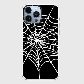 Чехол для iPhone 13 Pro Max с принтом паутинка без паучка в Белгороде,  |  | вечеринка | диджей | игра | квест | клуб | музыка | паттерн | паук | паутина | танец | хэллоуин