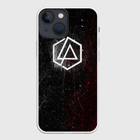 Чехол для iPhone 13 mini с принтом Linkin Park Logo | Линкин Парк в Белгороде,  |  | album | bennington | chester | green | grunge | linkin park | mike | music | rock | shinoda | style | альбом | беннингтон | гитара | гранж | линкин парк | логотип | музыка | надпись | певец | полосы | потертости | рок | честер | шинода