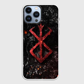 Чехол для iPhone 13 Pro Max с принтом BERSERK LOGO GRUNGE RED в Белгороде,  |  | anime | berserk | logo | аниме | берсерк | бесерк | лого | логотип | манга | мультфильм