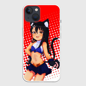 Чехол для iPhone 13 с принтом Nagatorо в Белгороде,  |  | anime | cat | manga | nagatoro | school | schoolgirl | аниме | ианга | кошка | нагаторо | хвост | школа | школьница