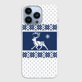 Чехол для iPhone 13 Pro с принтом Северный Олень (звезда) в Белгороде,  |  | merry christmas | алатырь | бабушкин свитер | ёлка | животное | зверь | лось | новый год | обережная вышивка | олень | орнамент | охота | подарок | рогач | рождество | свитер | свитер с оленями