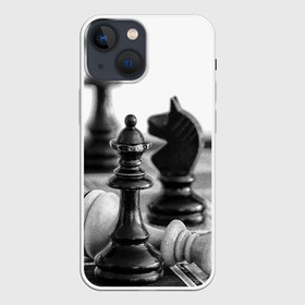 Чехол для iPhone 13 mini с принтом Шах и мат Шахматы в Белгороде,  |  | доска | игра | игровая | игры | кони | конь | короли | король | логика | логичные | настольная | настольные | пешка | пешки | спорт | спортивная | ферзь | шахматный | шахматы