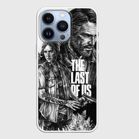 Чехол для iPhone 13 Pro с принтом THE LAST OF US ЧЁРНО БЕЛЫЙ в Белгороде,  |  | cicadas | ellie | fireflies | naughty dog | stalker | tattoo ellie | the last of us | the last of us part 2 | tlou | tlou2 | джоэл | каннибалы | ласт оф ас | одни из нас | охотники | последние из нас | сталкер | тату элли | топляк | цикады | ще