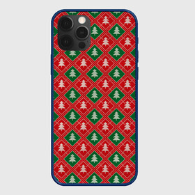 Чехол для iPhone 12 Pro Max с принтом Ёлочки (красно зелёные) в Белгороде, Силикон |  | merry christmas | бабушкин свитер | дед мороз | ёлка | елочные шары | новогодний подарок | новый год | подарок | природа | рождество | свитер | свитер с ёлками | снежинки