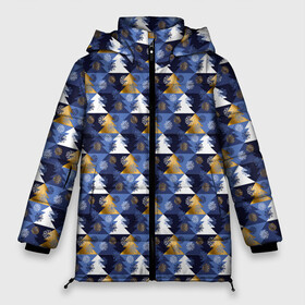 Женская зимняя куртка Oversize с принтом Ёлочки   Снежинки в Белгороде, верх — 100% полиэстер; подкладка — 100% полиэстер; утеплитель — 100% полиэстер | длина ниже бедра, силуэт Оверсайз. Есть воротник-стойка, отстегивающийся капюшон и ветрозащитная планка. 

Боковые карманы с листочкой на кнопках и внутренний карман на молнии | christmas | merry christmas | santa claus | дед мороз | ёлка | ёлочки | елочные шары | зима | игрушки | мороз | новогодняя ёлка | новый год | подарок | праздник | природа | рождество | с новым годом | сантаклаус | снег