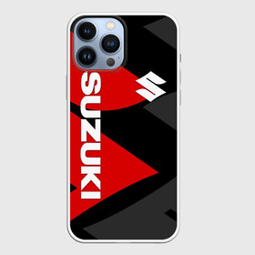 Чехол для iPhone 13 Pro Max с принтом SUZUKI    СУЗУКИ RED LOGO в Белгороде,  |  | japan | suzuki | suzuki logo | suzuki motor corporation | tokyo | авто | автомобиль | сидзуока | судзуки | судзуки кабусикигайся | сузуки | сузуки лого | токио | япония