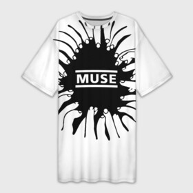 Платье-футболка 3D с принтом MUSE пальцы в Белгороде,  |  | chris wolstenholme | dominic howard | matthew bellamy | muse | rock band | альтернативный | доминик ховард | крис уолстенхолм | мосе | моус | моусе | муз | муза | музе | музыка | мусе | мьюз | мэттью беллами | прогрессивный
