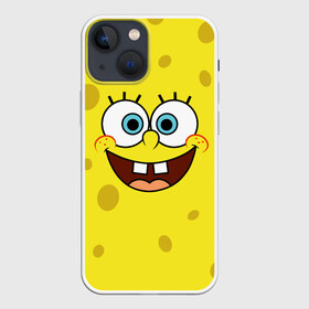 Чехол для iPhone 13 mini с принтом Губка Боб   SpongeBob в Белгороде,  |  | sponge bob | spongebob | губка боб | квадратные штаны | сквэр пэнтс | спанч боб
