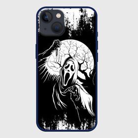 Чехол для iPhone 13 с принтом Крик Хэллоуин Хоррор | Scream Halloween в Белгороде,  |  | film | grunge | halloween | moon | movie | scream | wood | ветки | гранж | дерево | кино | крик | луна | маска | ужастик | фильм | хеллоуин | хоррор | хэллоуин