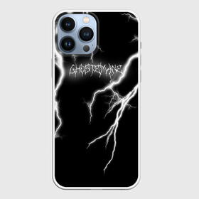 Чехол для iPhone 13 Pro Max с принтом GHOSTEMANE Lightning | Гостмейн Молния Надпись в Белгороде,  |  | ghostemane | grunge | music | rap | гостмейн | гостмэйн | гранж | знак | меркури | молния | музыка | надпись | потертости | реп | рэп