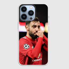 Чехол для iPhone 13 Pro с принтом Бруну Фернандеш, МЮ в Белгороде,  |  | bruno | fernandes | football | manchester united | бруну фернандеш | домашняя | манчестер юнайтед | фернандеш | форма | футбол