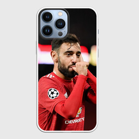 Чехол для iPhone 13 Pro Max с принтом Бруну Фернандеш, МЮ в Белгороде,  |  | bruno | fernandes | football | manchester united | бруну фернандеш | домашняя | манчестер юнайтед | фернандеш | форма | футбол