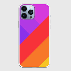 Чехол для iPhone 13 Pro Max с принтом РАДУЖНАЯ ГЕОМЕТРИЯ   RAINBOW GEOMETRY в Белгороде,  |  | abstraction | geometry | hexagon | neon | paints | rainbow | stripes | texture | triangle | абстракция | брызги | геометрия | краски | неон | радуга | соты | текстура