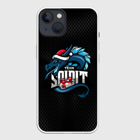 Чехол для iPhone 13 с принтом New Year Logo | Team Spirit в Белгороде,  |  | cs go | cyber | cybersport | dota 2 | dragon | logo | russia | spirit | spirited | team spirit | ts | дракон | кибер | киберспорт | киберспортсмен | кс го | лого | логотип | россия | спирит | спиритед | тим спирит | тс