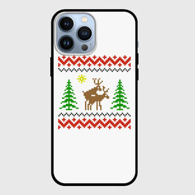 Чехол для iPhone 13 Pro Max с принтом Олени (sexy) в Белгороде,  |  | love | playboy | вышиванка | вышивка крестом | для влюбленных | любовь | неприличные олени | новогодние олени | олени | орнамент | плейбой | прикол | рождественские олени | свитер с оленями | се