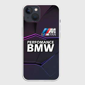 Чехол для iPhone 13 с принтом BMW Perfomance в Белгороде,  |  | bmw | bmw motorsport | автопром | автоспорт | бмв | бумер | бэха | фанат бмв