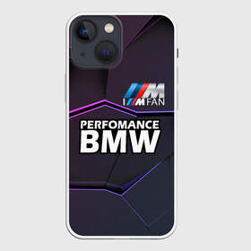 Чехол для iPhone 13 mini с принтом BMW Perfomance в Белгороде,  |  | bmw | bmw motorsport | автопром | автоспорт | бмв | бумер | бэха | фанат бмв