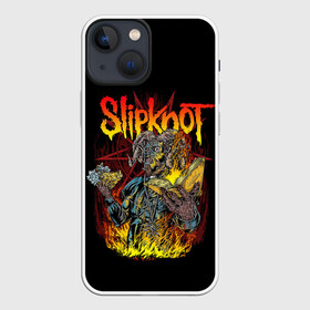 Чехол для iPhone 13 mini с принтом SLIPKNOT THE GRAY CHAPTER в Белгороде,  |  | chapter | fire | gray | hardcore | iowa | metal | music | punk | rock | slipknot | taylor | кори | метал | музыка | петля | рок | слипнот | тэйлор