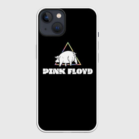 Чехол для iPhone 13 с принтом PINK FLOYD PIG в Белгороде,  |  | pig | pink floyd | артрок | группа | музыка | пинк флойд | поросенок | прогрессивный рок | протопрог | психоделический рок | рок | рок группа | свинья | спейсрок | эйсидрок | экспериментальный рок