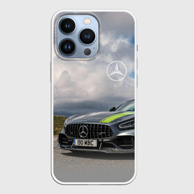 Чехол для iPhone 13 Pro с принтом Mercedes V8 Biturbo Racing Team AMG в Белгороде,  |  | car | germany | mercedes | motorsport | nature | power | prestige | racing | team | автомобиль | автоспорт | германия | гонка | мерседес | мощь | престиж | природа