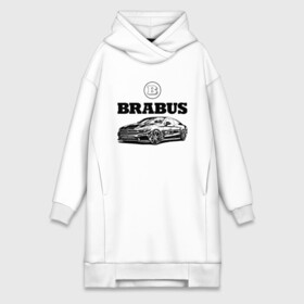 Платье-худи хлопок с принтом Brabus   лучшая тачка на планете в Белгороде,  |  | brabus | mercedes | power | prestige | автомобиль | брабус | германия | мерседес | мощь | престиж | тюнинг