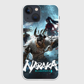Чехол для iPhone 13 mini с принтом Naraka team в Белгороде,  |  | battle royal | game | games | naraka bladepoint | блэйд поинт | игра | игры | королевская битва | нарака блэйдпоинт