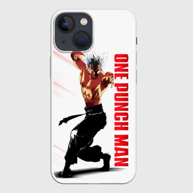 Чехол для iPhone 13 mini с принтом Гароу из One Punch Man в Белгороде,  |  | garo | garow | ningen kaijin | one punch man | one punchman | onepunchman | tareo | urufuman | wolfman | аниме | бэнг | ван панч мен | ванпанчмен | гаро | гароу | манга | монстр | охотник на героев | человек одинудар | человек одного удара