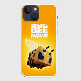 Чехол для iPhone 13 mini с принтом BEE MOVIE Minecraft в Белгороде,  |  | bee | craft | mine | minecraft | блоки | добывать | желтая | компьютерная игра | крафт | кубики | майн | майнкрафт | манкрафт | пчела | пчелка | ремесло | скин | улей | шахта