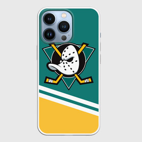 Чехол для iPhone 13 Pro с принтом Анахайм Дакс, NHL в Белгороде,  |  | anahaim ducks | anaheim | anaheim ducks | ducks | hockey | nhl | usa | дакс | нхл | спорт | сша | хоккей | шайба