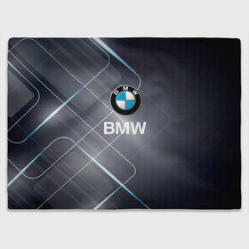 Плед 3D с принтом [BMW] Logo в Белгороде, 100% полиэстер | закругленные углы, все края обработаны. Ткань не мнется и не растягивается | Тематика изображения на принте: bmw | bmw performance | m | motorsport | performance | бмв | моторспорт