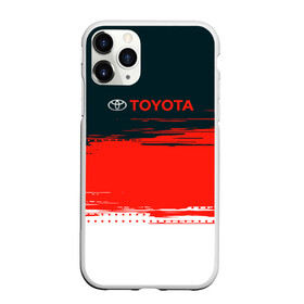 Чехол для iPhone 11 Pro матовый с принтом [Toyota] Texture в Белгороде, Силикон |  | auto | sport | texture | toyota | авто | автомобиль | бренд | спорт | текстура | тойота