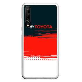 Чехол для Honor P30 с принтом [Toyota] Texture в Белгороде, Силикон | Область печати: задняя сторона чехла, без боковых панелей | auto | sport | texture | toyota | авто | автомобиль | бренд | спорт | текстура | тойота