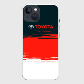 Чехол для iPhone 13 с принтом [Toyota] Texture в Белгороде,  |  | auto | sport | texture | toyota | авто | автомобиль | бренд | спорт | текстура | тойота