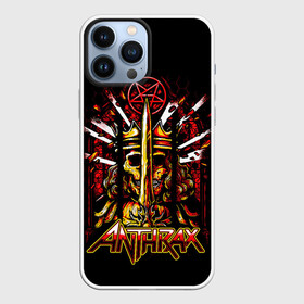 Чехол для iPhone 13 Pro Max с принтом Anthrax   For All Kings в Белгороде,  |  | anthrax | for all kings | антракс | грувметал | группы | метал | музыка | рок | трэшметал