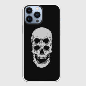 Чехол для iPhone 13 Pro Max с принтом Terrible Skull в Белгороде,  |  | Тематика изображения на принте: bone | bones | halloween | horrible | monster | mutant | old | scary | siamese | sinister | skeleton | skull | terrible | twin | близнец | зловещий | кости | кость | монстр | мутант | сиамский | скелет | старый | страшный | ужасный | хэллоуин | череп