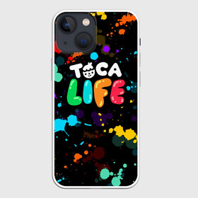 Чехол для iPhone 13 mini с принтом TOCA BOCA RAINBOW PAINTS | ТОКА БОКА РАДУЖНЫЕ КРАСКИ в Белгороде,  |  | colors | digital toys | gamer | games | helicopter taxi | paints | pets | rainbow | toca boca | toca hair salon | toca kitchen | toca life | toca life city | toca life worl | toca tea party | video games | брызги | игры | краски | радуга