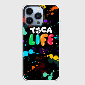 Чехол для iPhone 13 Pro с принтом TOCA BOCA RAINBOW PAINTS | ТОКА БОКА РАДУЖНЫЕ КРАСКИ в Белгороде,  |  | colors | digital toys | gamer | games | helicopter taxi | paints | pets | rainbow | toca boca | toca hair salon | toca kitchen | toca life | toca life city | toca life worl | toca tea party | video games | брызги | игры | краски | радуга