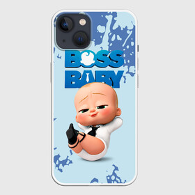 Чехол для iPhone 13 с принтом Boss Baby   Босс Молокосос в Белгороде,  |  | baby | big boss | big boss baby | boss baby | cartoon | children | kids | the boss baby | большой босс | босс молокосос | детские | малыш | молокосос | мультик | ребенок