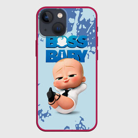 Чехол для iPhone 13 mini с принтом Boss Baby   Босс Молокосос в Белгороде,  |  | baby | big boss | big boss baby | boss baby | cartoon | children | kids | the boss baby | большой босс | босс молокосос | детские | малыш | молокосос | мультик | ребенок