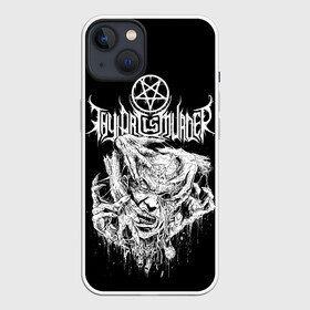 Чехол для iPhone 13 с принтом Thy Art Is Murder   Hate в Белгороде,  |  | death metal | deathcore | hate | human target | thy art is murder | группы | дэткор | метал | музыка | рок